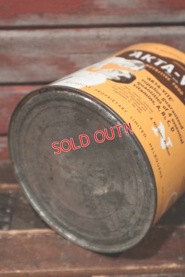 画像9: dp-211101-08 AKTA-VITE / Vintage Chocolate Drink Can