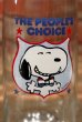 画像2: ct-211101-74 Snoopy / Anchor Hocking 1980's "THE PEOPLE'S CHOICE " Glass (2)