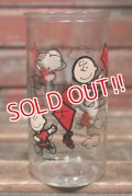 ct-211101-65 KRAFT / PEANUTS 1980's Jelly Glass "Charlie Brown"