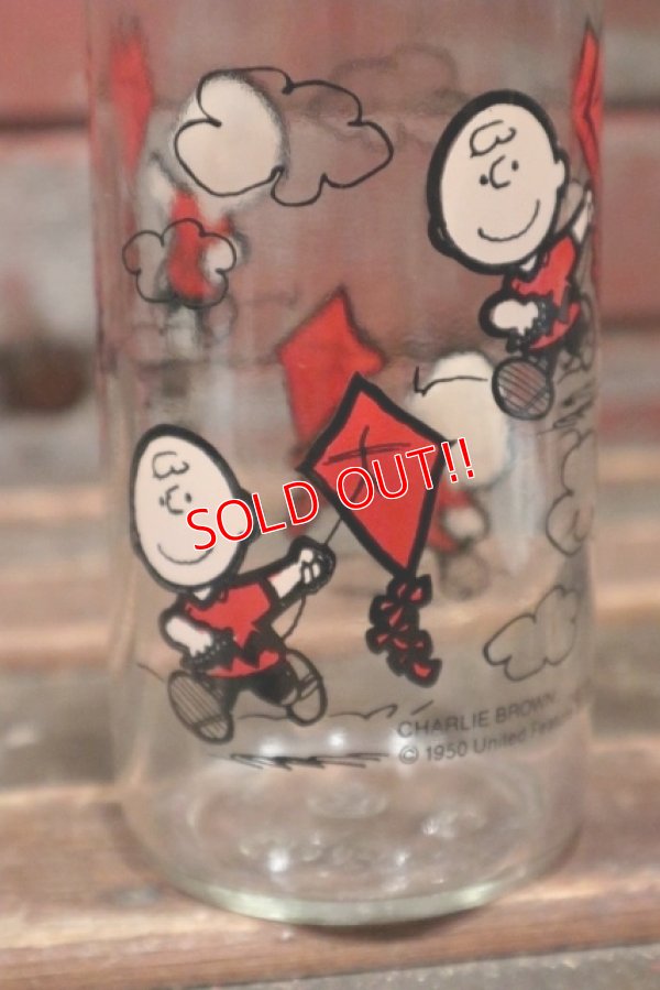 画像3: ct-211101-65 KRAFT / PEANUTS 1980's Jelly Glass "Charlie Brown"