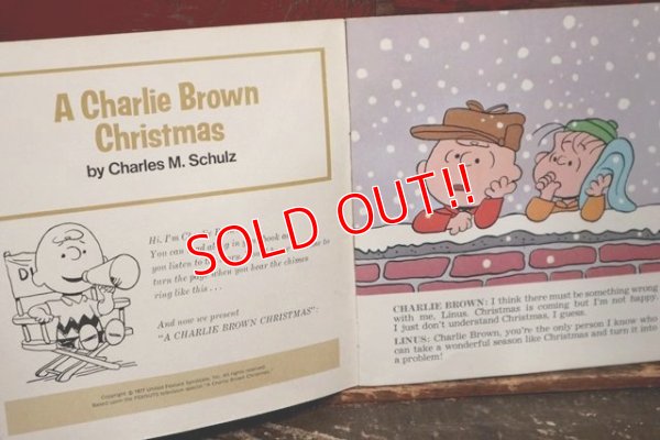 画像3: ct-211101-47 A Charlie Brown Christmas / 1977 Book & Record