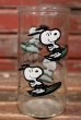 画像1: ct-211101-64 KRAFT / PEANUTS 1980's Jelly Glass "Snoopy" (1)