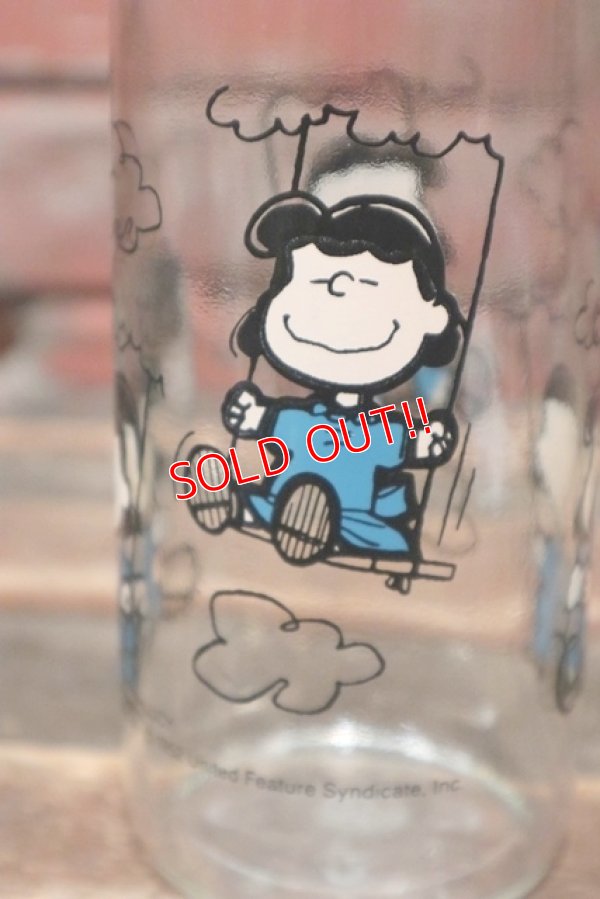 画像2: ct-211101-66 KRAFT / PEANUTS 1980's Jelly Glass "Lucy"