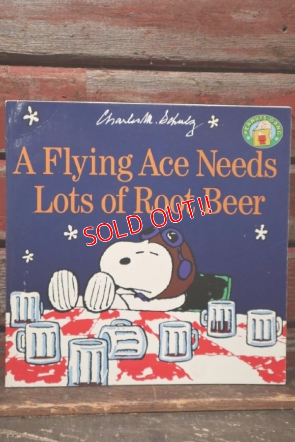 画像1: ct-211101-47 A Flying Ace Needs Lots of Root Beer / 1998 Picture Book