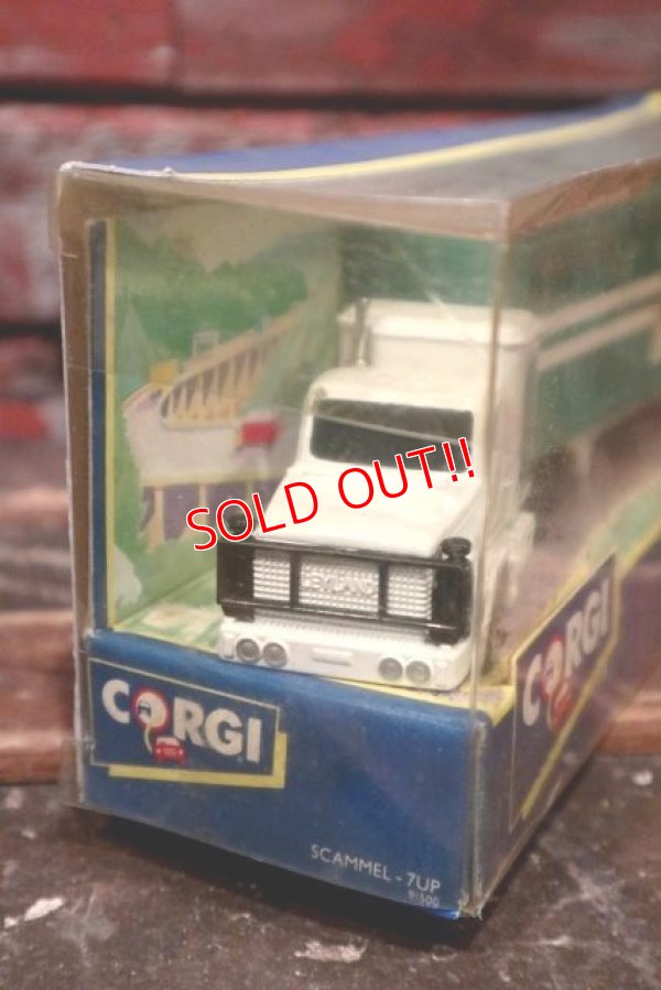 画像2: dp-211110-69 7up / CORGI 1991 SCAMMEL Trailer Truck