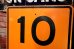 画像2: dp-211110-59 Road Sign "10 M.P.H" (2)