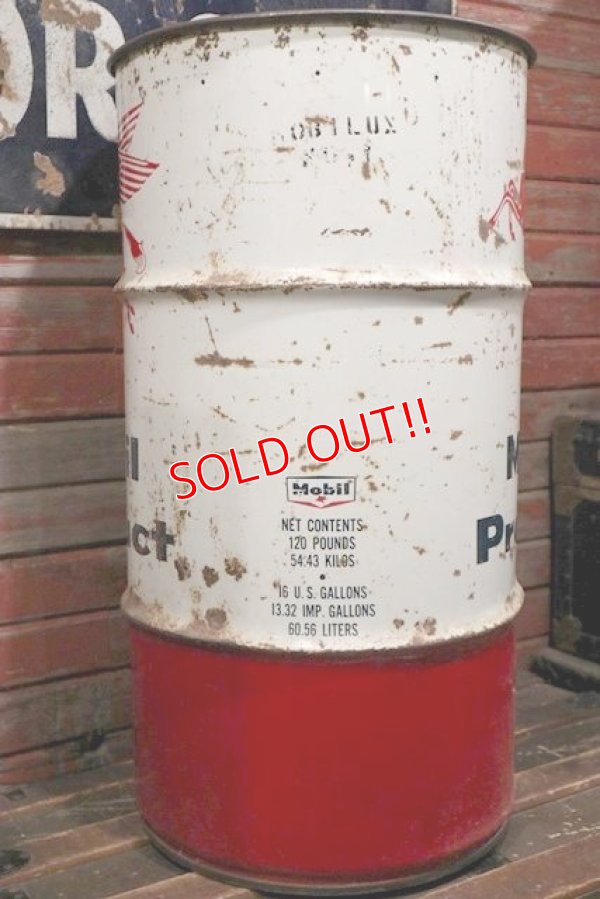 画像4: dp-211110-57 Mobil / 1960's〜 16 U.S.GALLONS Oil Can