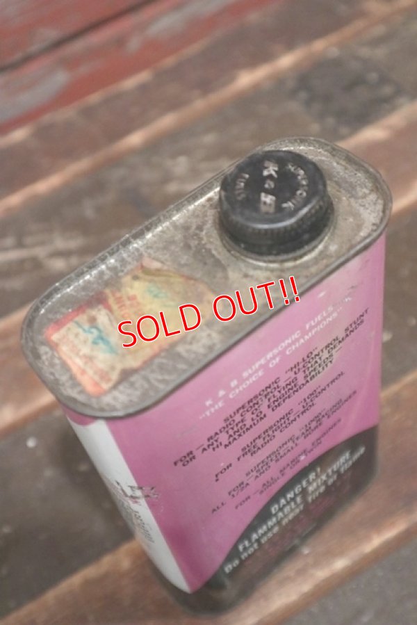 画像6: dp-211110-30 SUPERSONIC 1000 / Vintage Engine Oil Can