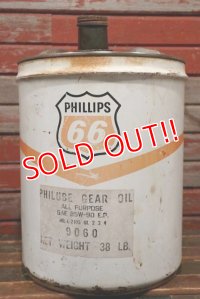 dp-211101-12 PHILLIPS 66 / 1970's 5 U.S.GALLONS Oil Can