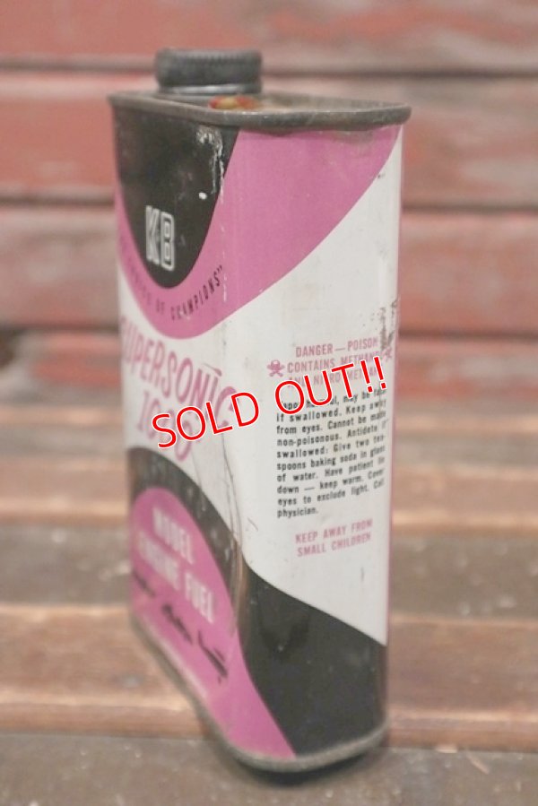 画像4: dp-211110-30 SUPERSONIC 1000 / Vintage Engine Oil Can