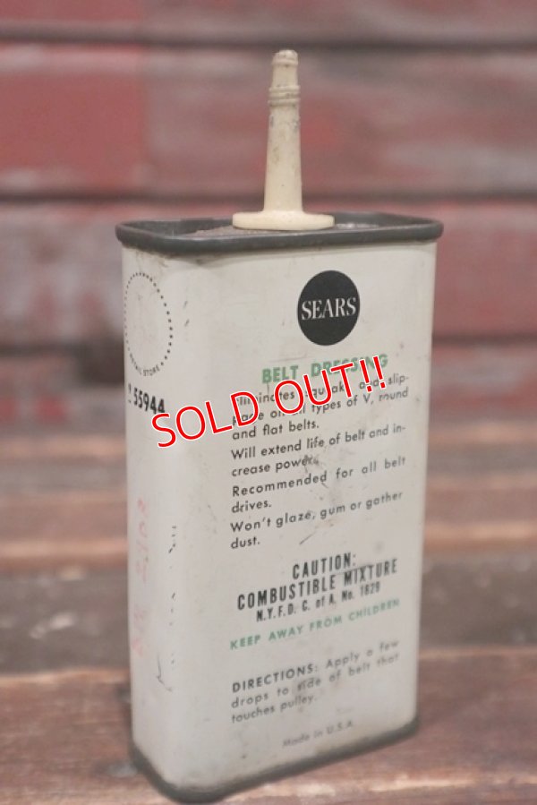 画像4: dp-211110-20 Sears / FAN & V-Belt Dressing Handy Oil Can