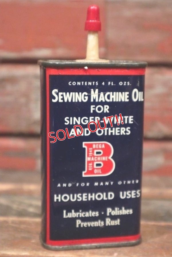 画像2: dp-211110-65 BEGA MACHINE OIL / SEWING MACHINE OIL Handy Can