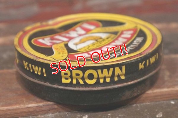 画像5: dp-210901-71 KIWI / 1970's〜BOOT POLISH "BROWN" Can