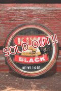 dp-210901-69 KIWI / 1970's〜SHOE POLISH "BLACK" Can