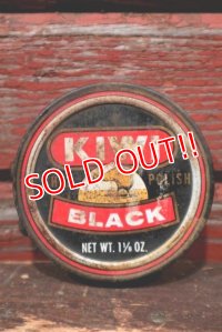 dp-210901-69 KIWI / 1970's〜SHOE POLISH "BLACK" Can