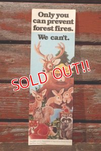 ct-150217-08 Smokey Bear / 1970's Bookmark