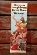 画像1: ct-150217-08 Smokey Bear / 1970's Bookmark (1)