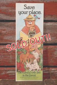 ct-150217-08 Smokey Bear / 1980's Bookmark