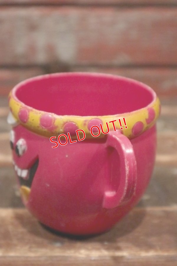 画像4: ct-211201-75 Pillsbury / 1970's Funny Face Plastic Mug "Loud-Mouth Punch"