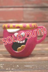 ct-211201-75 Pillsbury / 1970's Funny Face Plastic Mug "Loud-Mouth Punch"