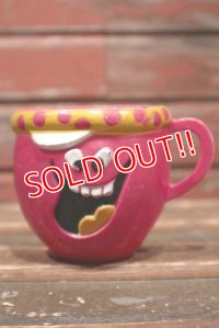 ct-211201-75 Pillsbury / 1970's Funny Face Plastic Mug "Loud-Mouth Punch"