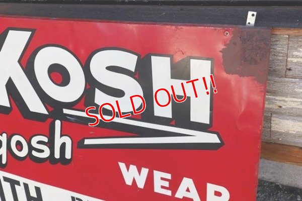 画像4: dp-211201-03 OSHKOSH / 1940's Huge Advertising Sign