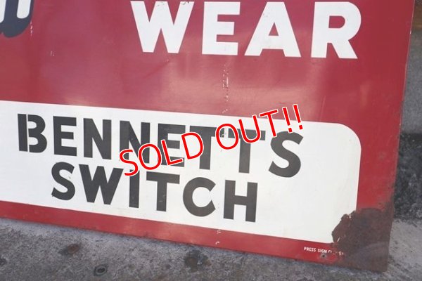 画像7: dp-211201-03 OSHKOSH / 1940's Huge Advertising Sign