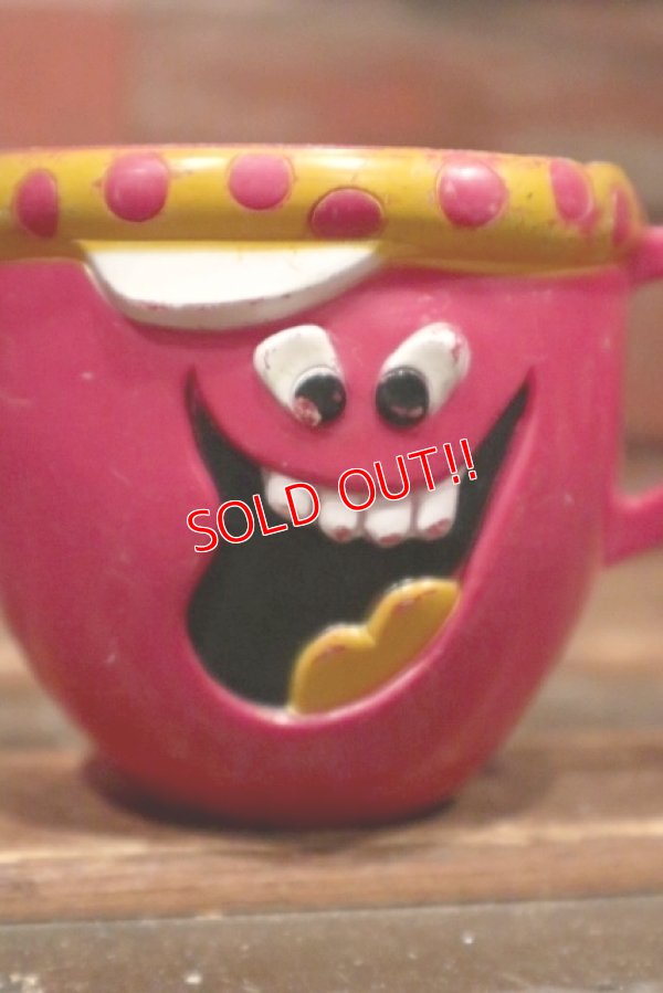 画像2: ct-211201-75 Pillsbury / 1970's Funny Face Plastic Mug "Loud-Mouth Punch"
