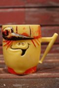 ct-211201-71 Pillsbury / 1970's Funny Face Plastic Mug "Lefty Lemon"