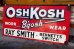 画像1: dp-211201-03 OSHKOSH / 1940's Huge Advertising Sign (1)