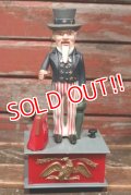 ct-211201-87 THE FARMERS CITIZENS BANK / Uncle Sam 1973 Coin Bank