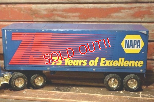 画像3: dp-211201-27 NAPA / NYLINT 1999 NAPA 75Year's of Excellence Trailer Truck Toy
