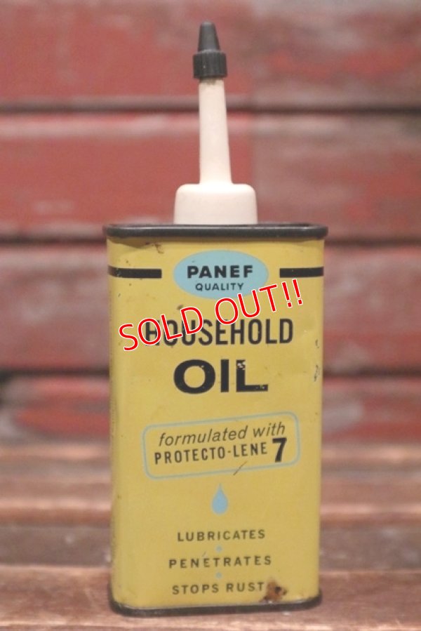 画像1: dp-211201-12 PANEF / HOUSEHOLD OIL Handy Can