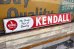 画像1: dp-211201-05 KENDALL / 1940's Metal Sign (1)