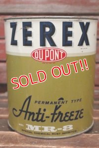 dp-211201-19 DU PONT / Anti-Freeze and Anti Rust ZEREX Can