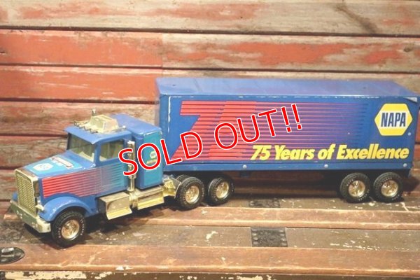 画像1: dp-211201-27 NAPA / NYLINT 1999 NAPA 75Year's of Excellence Trailer Truck Toy