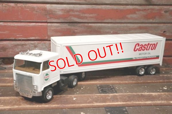 画像1: dp-211201-28 Castrol / ERTL 1980's Tanker Truck Toy