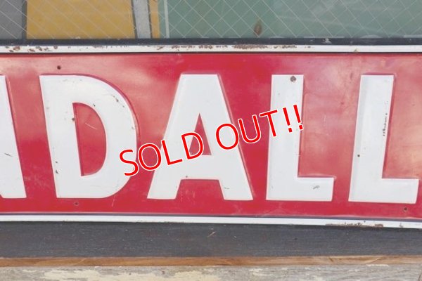 画像4: dp-211201-05 KENDALL / 1940's Metal Sign