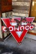 画像1: dp-211201-04 CONOCO / 1940's Gas Station Sign (1)