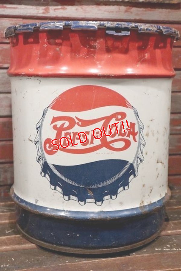 画像1: dp-211201-06 PEPSI COLA / 1940's 5 Gallons Syrup Can