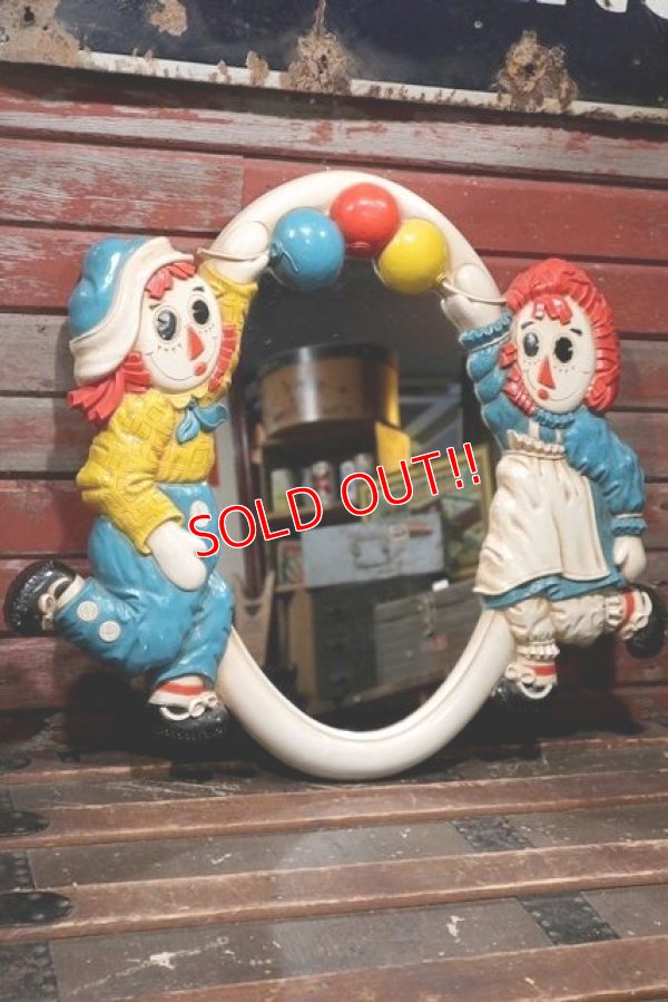 画像1: ct-211101-46 Raggedy Ann & Andy / SYROCO 1977 Mirror