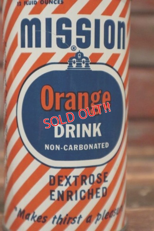 画像2: dp-211110-42 MISSION ORANGE SODA / Vintage Can Coin Bank