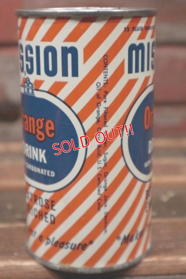 画像4: dp-211110-42 MISSION ORANGE SODA / Vintage Can Coin Bank