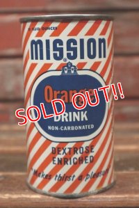 dp-211110-42 MISSION ORANGE SODA / Vintage Can Coin Bank