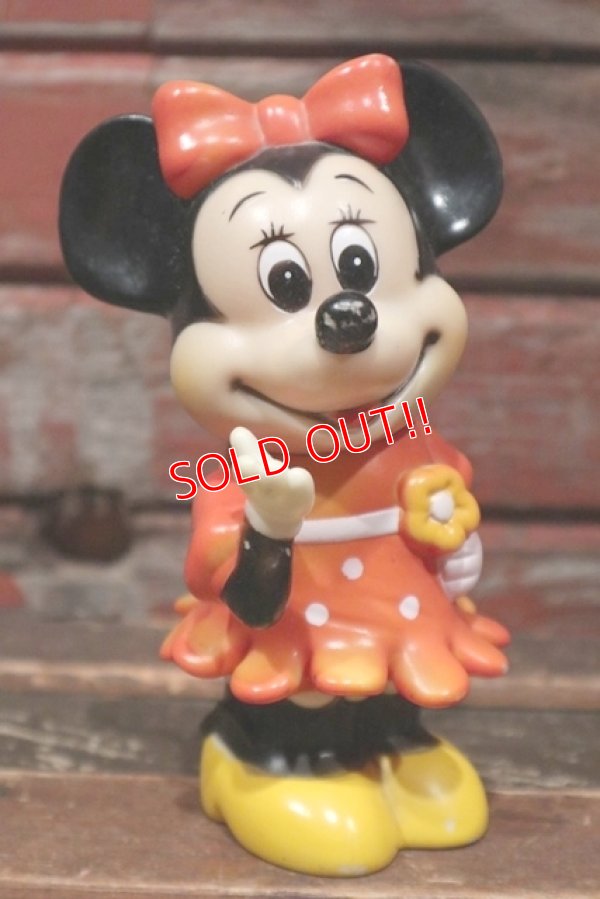 画像1: ct-210401-10  Minnie Mouse / 1970's-1980's Coin Bank (Korea)