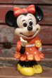 画像1: ct-210401-10  Minnie Mouse / 1970's-1980's Coin Bank (Korea) (1)