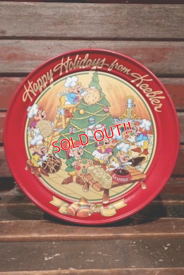 画像1: ct-211201-99 Keebler / 1992 Holiday Cookie Can