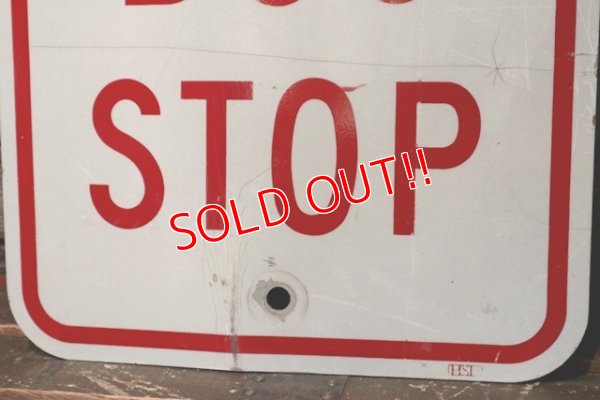 画像4: dp-211201-21 Road Sign "NO PARKING BUS STOP"