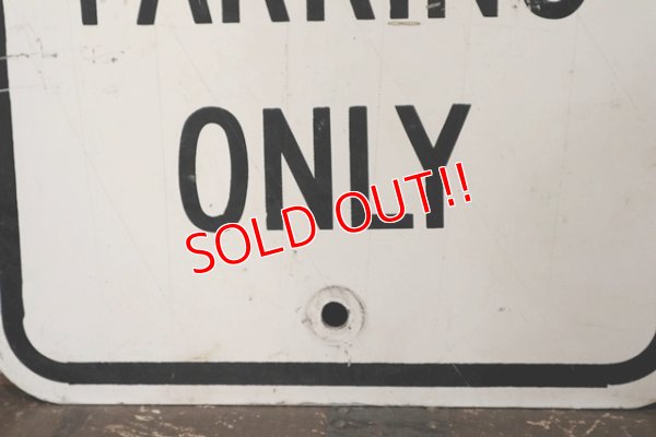 画像4: dp-211110-59 Road Sign "HEAD-IN ANGLE PARKING ONLY"