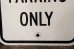 画像4: dp-211110-59 Road Sign "HEAD-IN ANGLE PARKING ONLY"